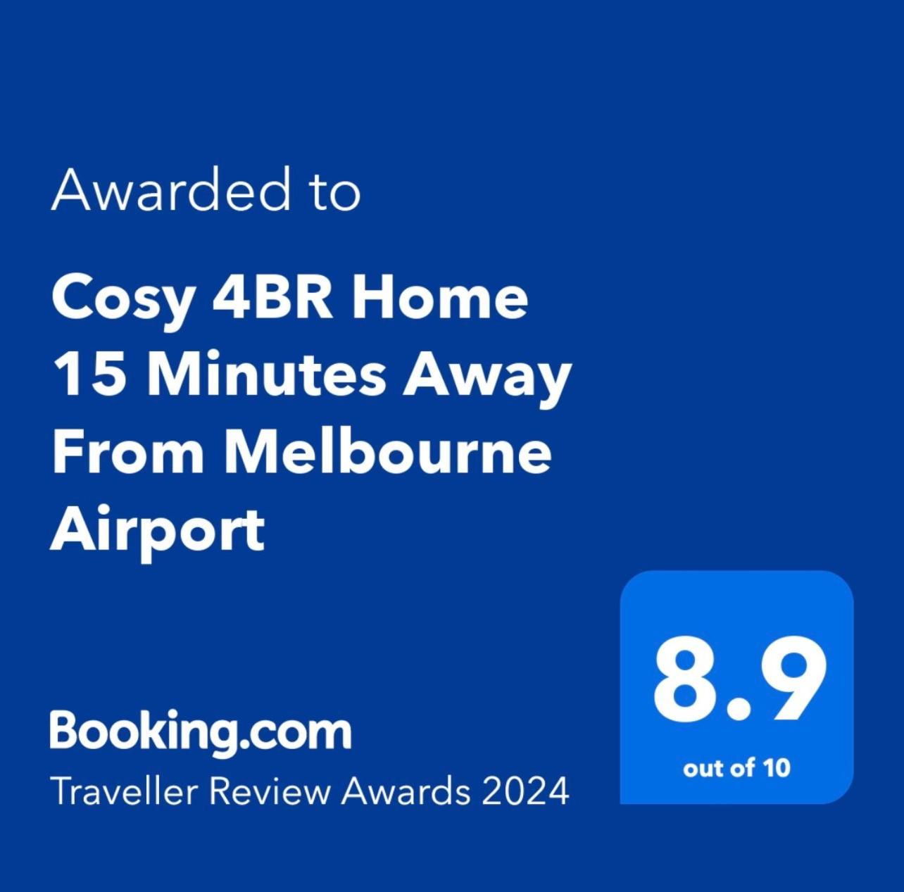 Cosy 4br 15 Minutes Away From Melbourne Airport *